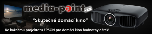 Skuten domc kino s projektory Epson