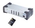 DVI video přepínač 4 PC - 1 DVI monitor+4xcinch audio, DO