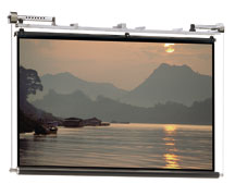 Motorized Scenic Roller ( 427x427cm (14"x 14") proveden Matte White