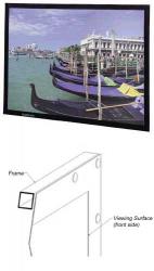 Perm Wall ( 114x203cm (45"x80") HDTV formt, proveden Da - Mat