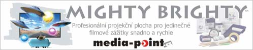 tekut pltna Mighty Brighty, projekn ntry, domc kino)